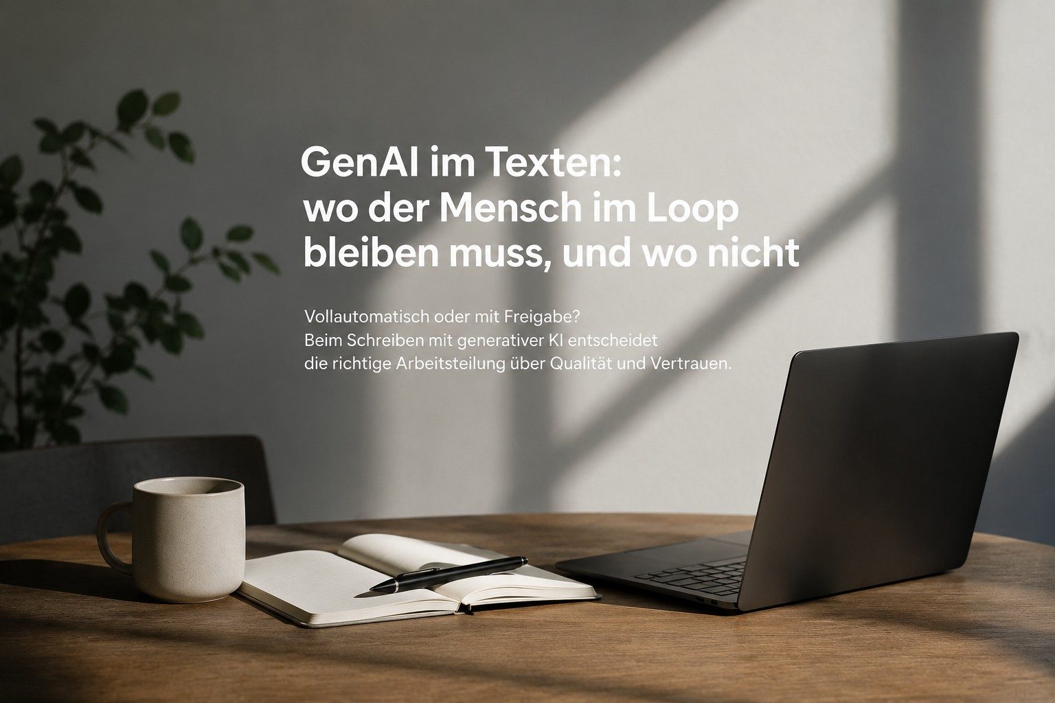 Essay · GenAI & Redaktion